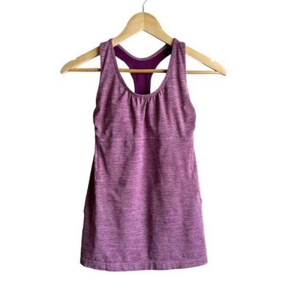 Lululemon Turbo Tank Size 6 Dewberry Purple - Picture 2 of 8